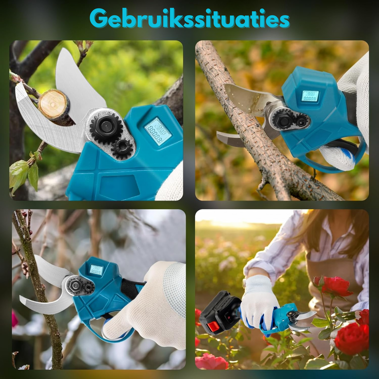 GreenTrim™ — elektrische Gartenschere