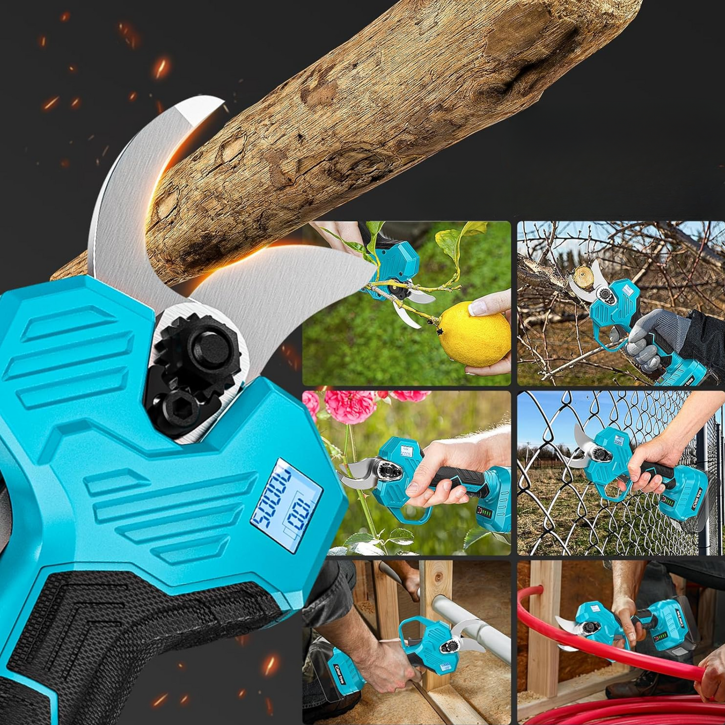 GreenTrim™ — elektrische Gartenschere