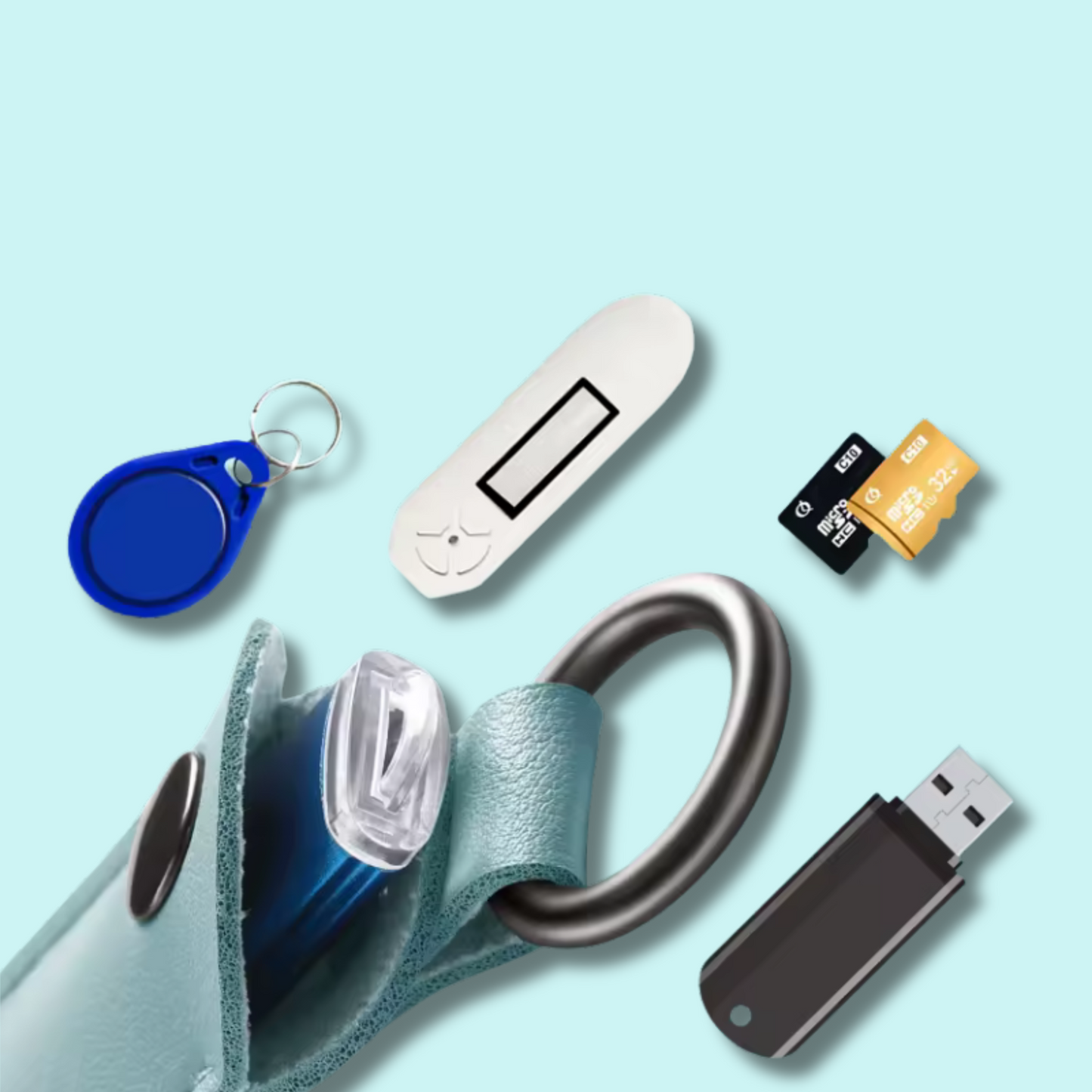 SnapCase™ – SnapStick sicher aufbewahrt
