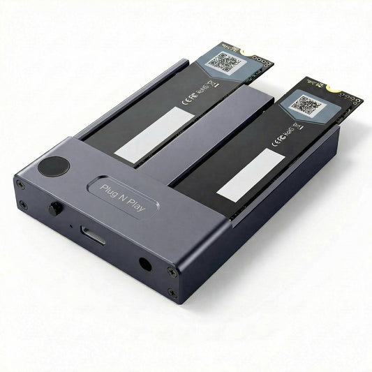 NVMe-Dual-Bay-Gehäuse