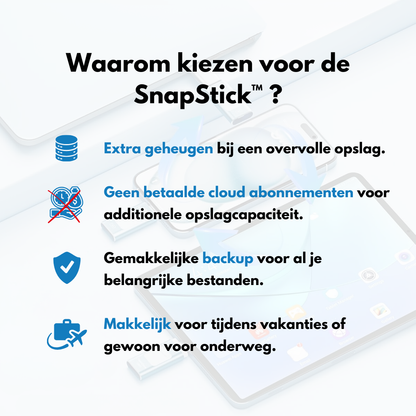 SnapStick™ Mobiler Speicher