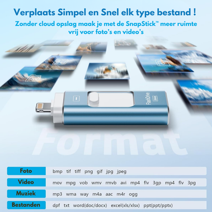 SnapStick™ Mobiler Speicher