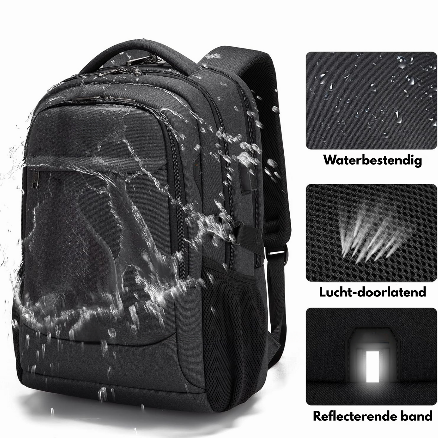 OptiPack™ — Multifunktionell Ryggsäck