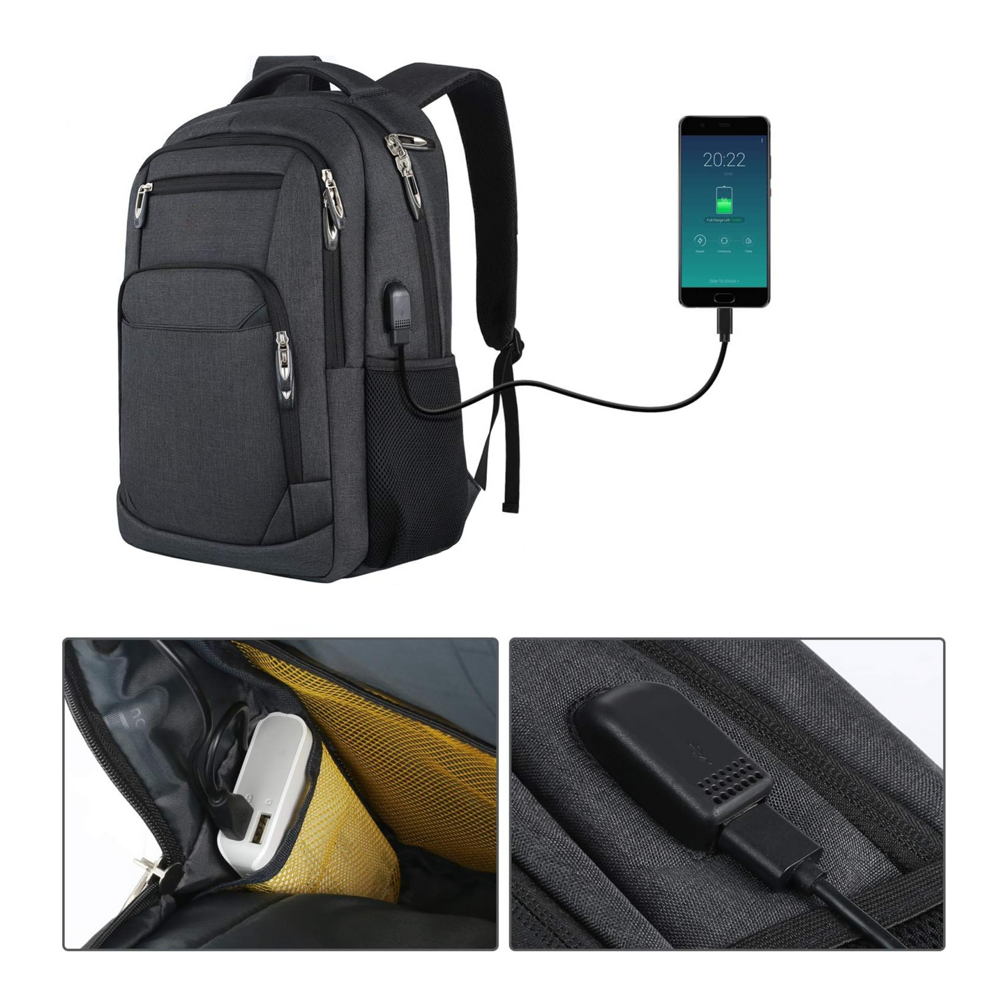 OptiPack™ — Multifunktionell Ryggsäck